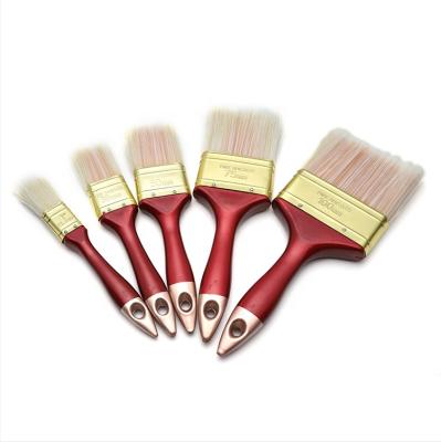 China Wholesale Custom Professional 6 Size Paint Sweep Brush Bristle Paint Brush Good Quality for sale