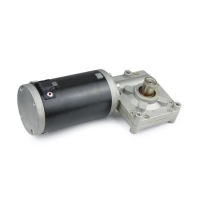 China Totally Enclosed DC 12V WORM GEAR MOTOR for sale