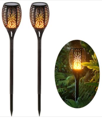 China Garden Dancing Torch Garden Light Outdoor Led Solar Flame Flickering Light for sale