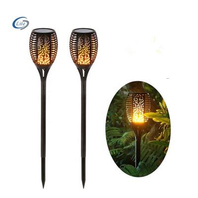 China 2020 Hot Selling Solar Garden Dancing Torch Outdoor Led Flickering Flame Light Solar Light for Garden or Home Decor for sale