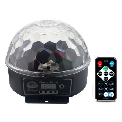 China Club LED Crystal Magic Ball 6W for Party Disco Club Light RGB Stage Lighting for sale