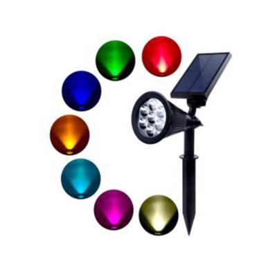 China New Design Solar Colorful Color Changing Garden Light Flame Decoration Outdoor Light for sale