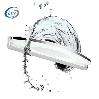 China Hotel IP44 Waterproof Modern Bathroom LED Indoor Decorative Mirror Light Crystal Light for sale