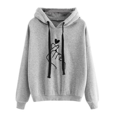 China Wholesale Hot Selling Breathable Women Clothes Fashion Loose Casual Tops Printing Women's Sweater Multicolor Hoodie for sale