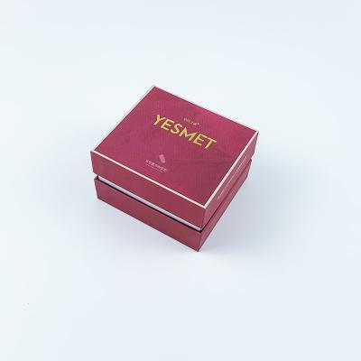 China Recyclable Top Tan Rose Custom Logo Cosmetics Packaging Color Box Cardboard Box for sale