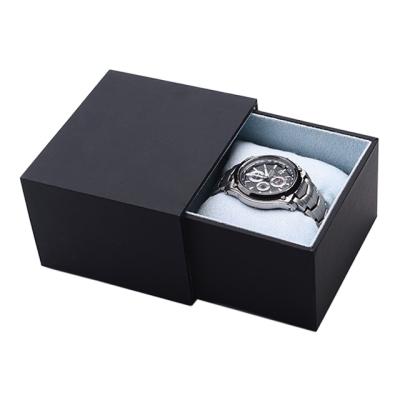 China Watch Packaging Box Customize Simple Luxury Custom Logo Watch Box Gift Mens Watch Box OEM OEM for sale