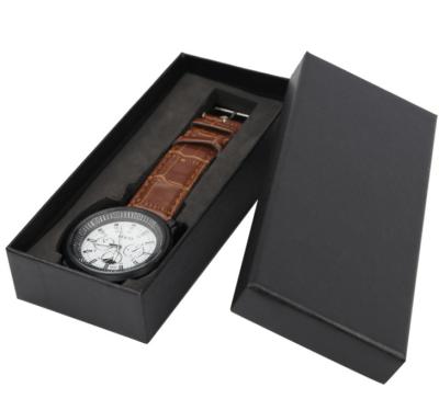 China Custom Watch Packaging Box Mens Wristwatch Box Cardboard Paper Watch Box Watch Gift Box Woman for sale