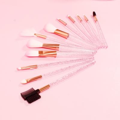 China Fan Brush Metal 18pcs 32 Pieces Six Corners 3 Pcs Luxury Logo Makeup Brush for sale