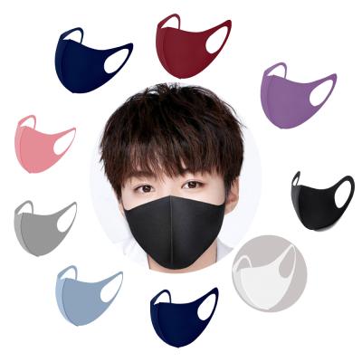 China Fashion 3d Washable Custom Logo Party Mask Christmas New Year Reusable Black Sports Shaping Workout Waterproof Face Masks for sale