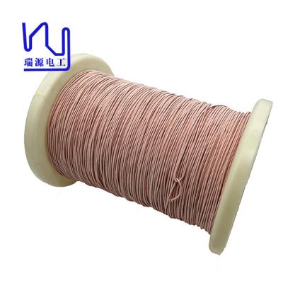 China 0.06mm 0.08mm 1.0mm Ustc Litz Wire Copper Twist Polyester Nylon Custom for sale