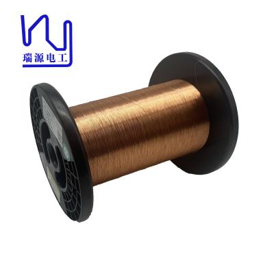 China 2UEW155 0.22mm Solderable Enameled Copper Wire Solid Conductor Te koop