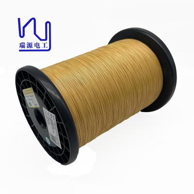 China 0.3mm*7 Triple Insualted Litz Wire PTFE Serving Copper à venda