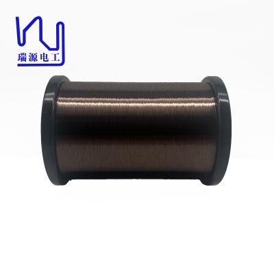 China Custom black brown color 0.05mm Self adhesive Enameled Copper Wire for sale