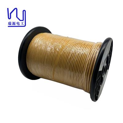 China 0.08mm*1700 Copper Conductor Triple Insulated Litz Wire for sale