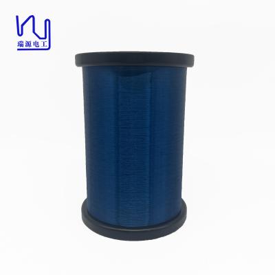 China Custom 42 AWG Poly Wire Blue Enameled Copper Wire For Guitar Pickup for sale