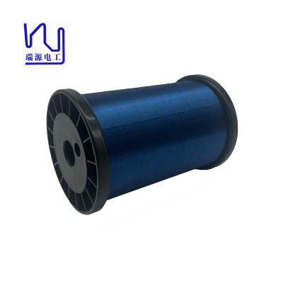 中国 Custom 42 AWG blue Color Poly Magnet Wire For Instrument pickup 販売のため