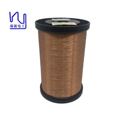 China 2UEW / 155 alambre magnético recubierto de esmalte 0.012 - 0.8mm Generador alambre de cobre en venta