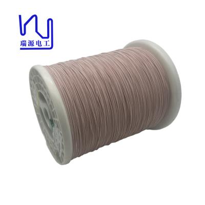 China High-quality 0.04X600 Yarn Wrapped Copper Conductor Twisted Litz Wire for sale