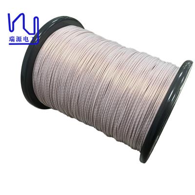 China Gekleurde Litzdraad 0,05 mmx600 PTFE geïsoleerde koperdraad Te koop