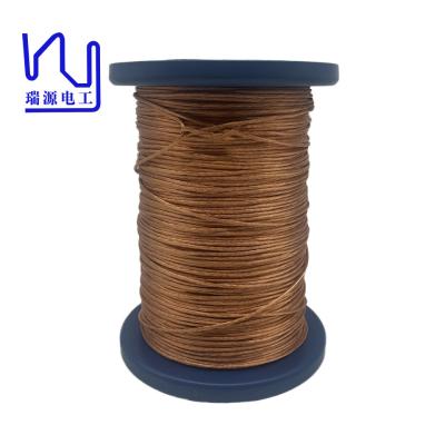 Chine Custom Insulated UEW Twisted High Frequency 0.32mm Copper Litz Wire à vendre