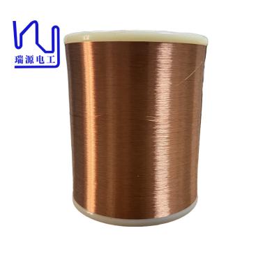 China Class 155 6N 99.9999% OCC High purity enameled copper wire hot wind self-adhesive à venda