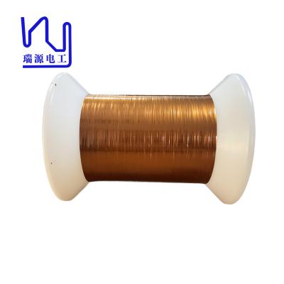 China AIW220 Ultra fine 0.03mm Enameled Flat Copper Wire For Audio zu verkaufen