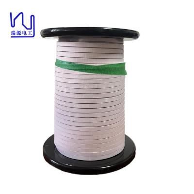 China Custom Flat Nylon Served Enameled Litz Wire 0.08mm Wire For Transformer for sale