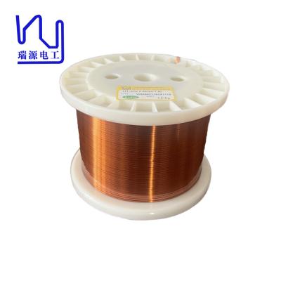 中国 AIW 0.20*1.80mm 220°C モーターの巻き付けのための平面エナメール銅線 販売のため