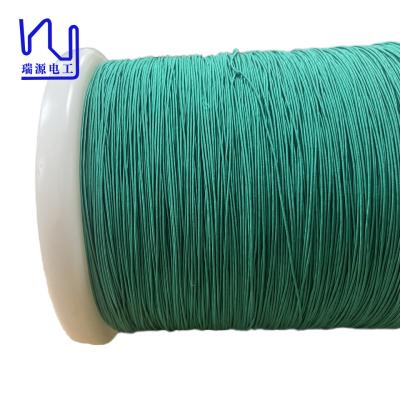 China 2USTC-F 0.1mmx 50 Natural Silk Covered Litz Wire Copper Conductor For Audio for sale