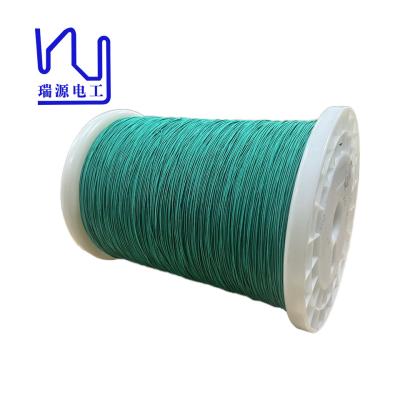 China USTC-F 0.1mmx 50 Green Natural silk covered litz wire for high-end audio equipment for sale