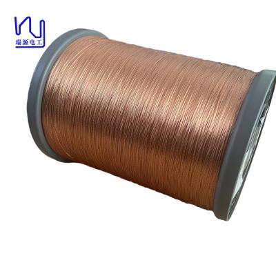 China 2UEWF 4X0.2mm Litz Wire Class 155 High Frequency Copper Stranded Wire For Transformer for sale