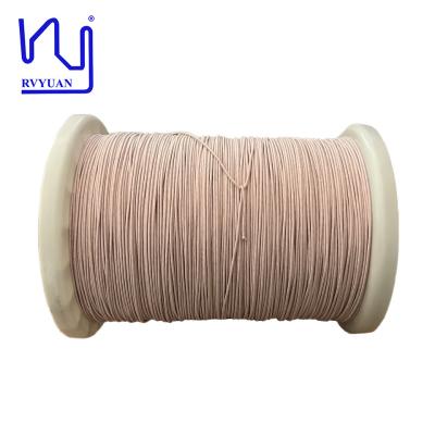 China 2USTC-F/H 0.15mmX60  Stranded Copper Wire Silk Covered Litz Wire For Transformers for sale