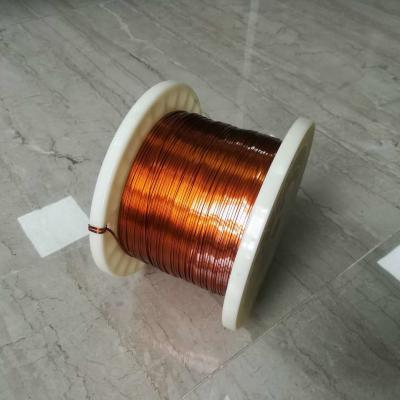 中国 UL 5mm Enameled Coated Thin Copper Flat Wire Rectangular Winding Wire 販売のため