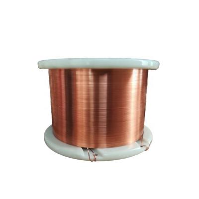 Κίνα Επίπεδο καλώδιο χαλκού UEW/σμαλτωμένη Solderable μόνωση πολυουρεθάνιου καλωδίων χαλκού προς πώληση