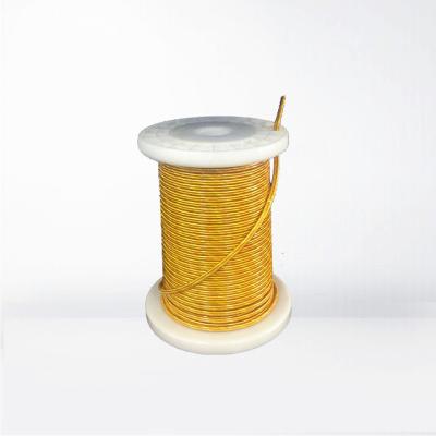 China 0.1 * 27 Oem Silked Covered Ustc Litz Wire Enameled Insulated Stranding Wire With Scraping Resistance for sale