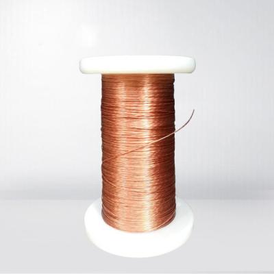 China 0.1mm Self Bonding Copper Litz Wire High Frequency Insulated Copper Wire With UL Certificated for sale