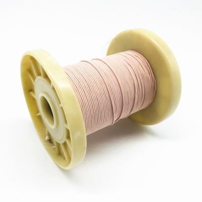 China 0.1mm * 45 Ustc Silk Covered Copper Litz Wire Nylon Jacket Stranded for sale