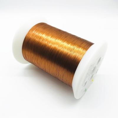 China Aiw 220 0.7mm Flat Enameled Copper Wire Alcohol Sv Self Bonding for sale