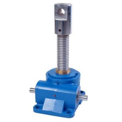 China Shandong, China High Quality Industrial Tooling Highlight Threads Screw Jack Lift For Heavy Duty Use Trapezoidal Screw Jack Lift for sale