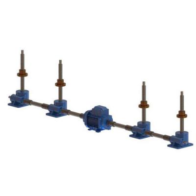 China Four Speed ​​Helical Synchronized Screw Jacks Lifting System For Sale for sale