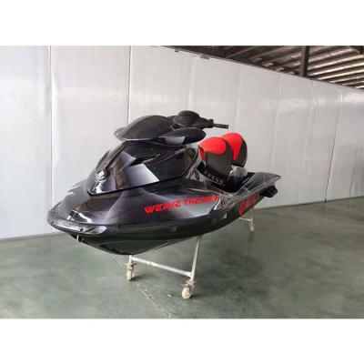 China Fiberglass New Product Boat Land And Water Sport High Speed ​​Motorboat Jet Ski Rowing Boat For 2 Person for sale