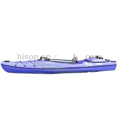 China Wholesale Custom Kayak China Factory Promotion Hison Fiberglass Foot Operated Fishing Kayaks for sale