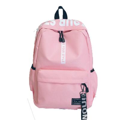 China Other Wholesale Customized Logo Student Backpack Lightweight Durable Oxford Bag for sale