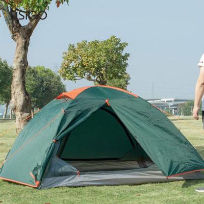 China Extended Type High Quality Light-Weight Double Layer Camping Beach Garden Windproof Outdoor Folding Camp Tent From SISIGO ST1012 Manufacturer for sale