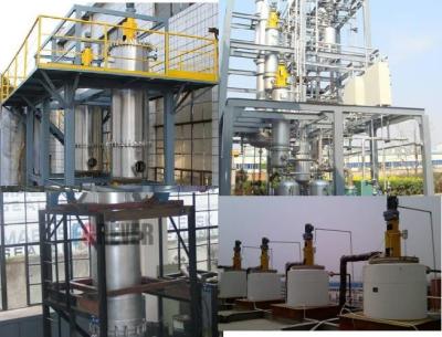 China Electricity Molecular Distillation Equipment Unit Fully Automatic en venta