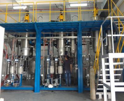 China Stainless Steel Chemical Plant Machinery Chemical Stripping Lines Rustproof zu verkaufen