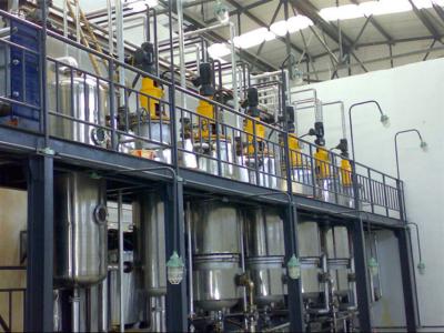 중국 PLC Fish Oil Refining System High Productivity Fish Oil Ethyl Ester Refining System 판매용