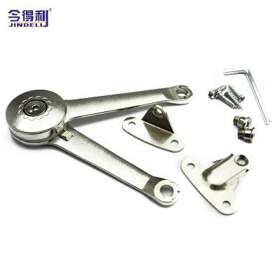 China Hidden Overhead Cabinet Door Furniture Cabinet Hinge 360 ​​Degree Concealed Door Soft Open Pivot Hinge for sale