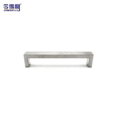 China Modern Drawer Handle Stainless Steel Handle Furniture Nickel Square Cabinet Door Handles for sale