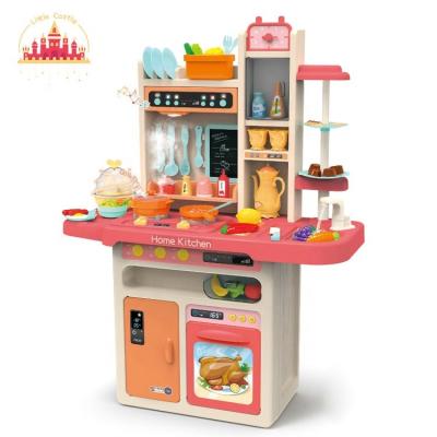 China Multifunctional Plastic Kids Kitchen Toy Spray Kitchen Toy With Light And Music SL10C002 for sale